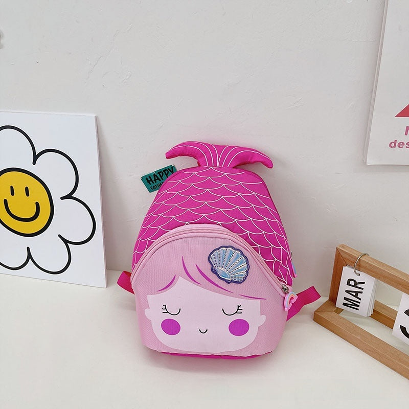 Children's Nylon Cartoon Casual Backpack