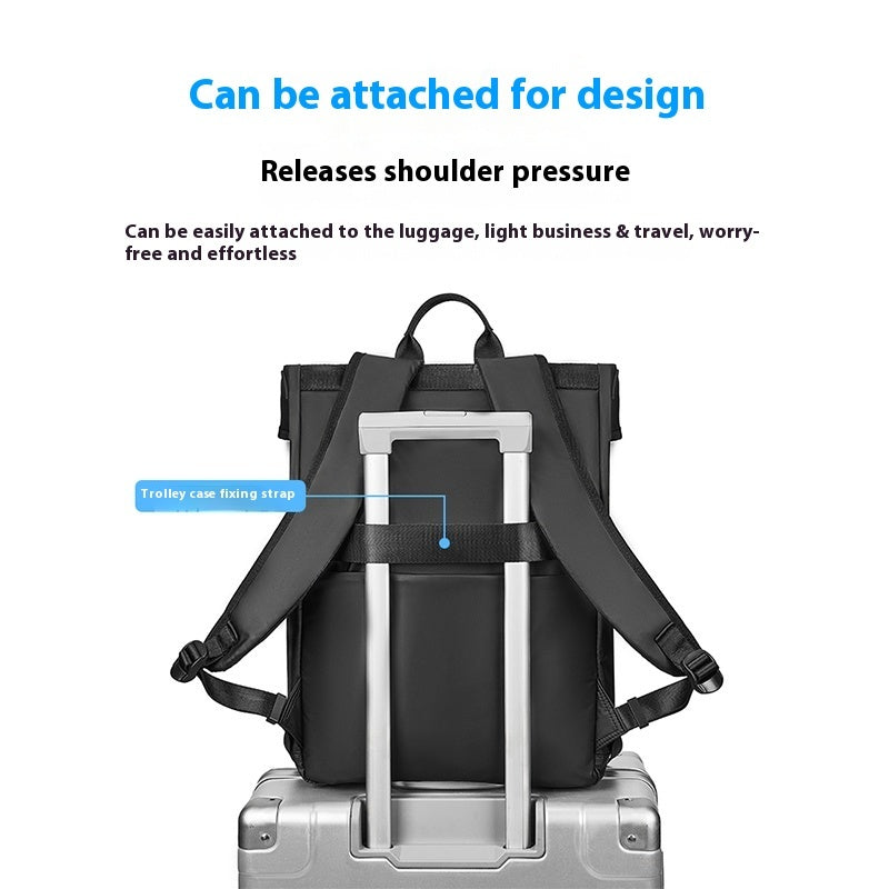 Men's Business Leisure Computer Backpack Classic All-matching And Lightweight