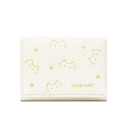 New Short Folding Small Wallet Women's Niche