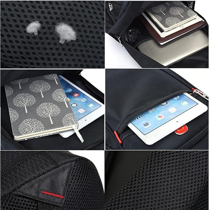 Men's Waterproof Backpack For Sports, Work, Leisure, School Bag