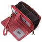 Expanding Card Holder Women's Long Wallet Passport Bag
