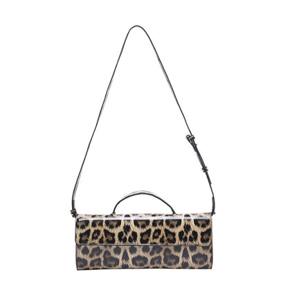 Women's Casual All-match Leopard Print Portable Shoulder Bag