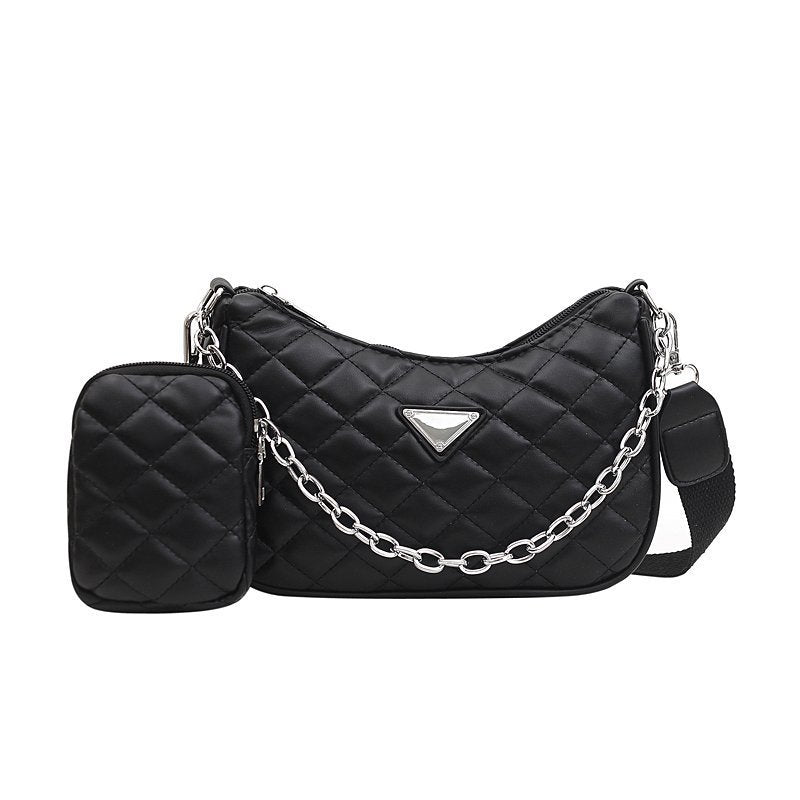 Wild Embroidery Thread Small Square Bag