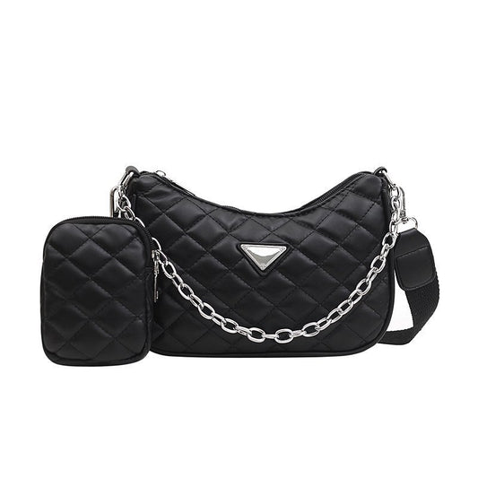 Wild Embroidery Thread Small Square Bag