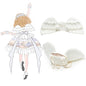 Plush Angel Wings Japanese White Cartoon All-match Cute Backpack