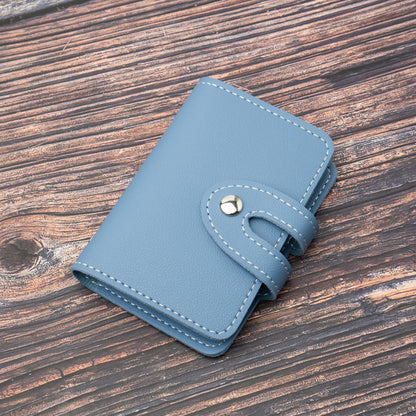 Men And Women Light-weight Thin Simple Leather Document Package