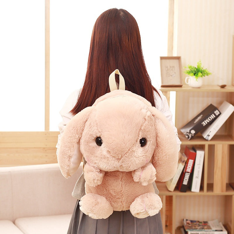 Cartoon big ear rabbit backpack