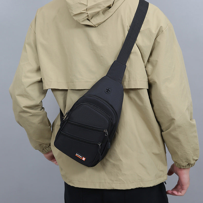 Lightweight Large-capacity Versatile Canvas Crossbody Bag