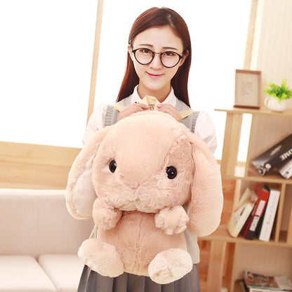Cartoon big ear rabbit backpack