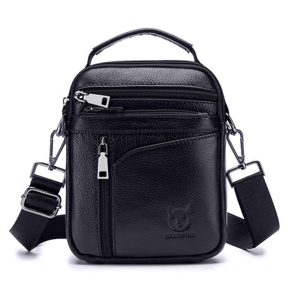 Men's Leather Business Casual Shoulder Messenger Bag