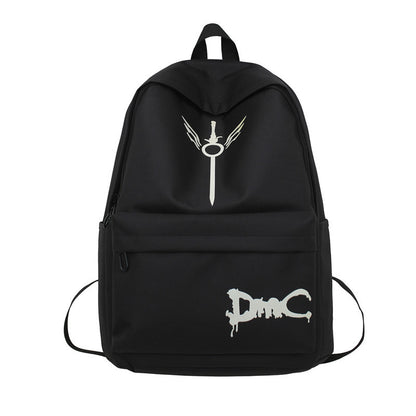 Luminous Backpack Men's High-grade Early The Campus Of Middle School