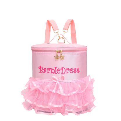New children's Dance Bag Girls Dance backpack, bag, Ballet Bag, lovable yarn skirt