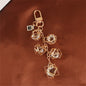 Creative Heart Alloy Key Chain Pendant