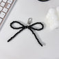 Ins Style Pearl Cute Bow Pearl Bag Pendant