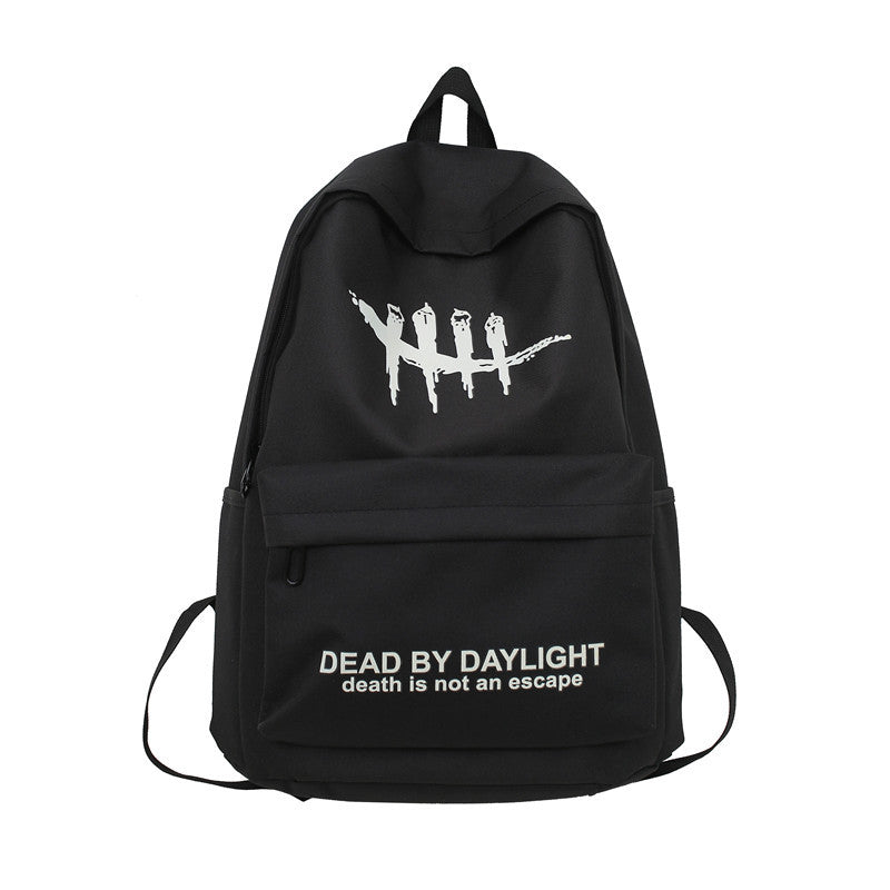 Luminous Backpack Men's High-grade Early The Campus Of Middle School