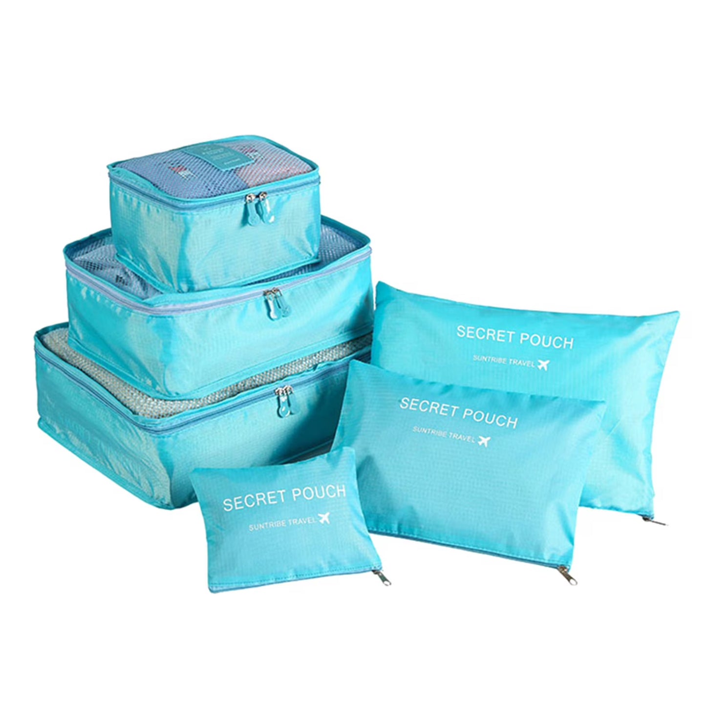 6 Pcs Travel Luggage Storage Bags, Versatile Lightweight Storage Pouch, Dustproof Duffle Bag