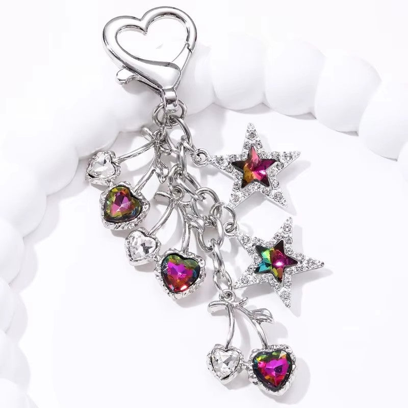 French Ribbon Bowknot Alloy Key Ring