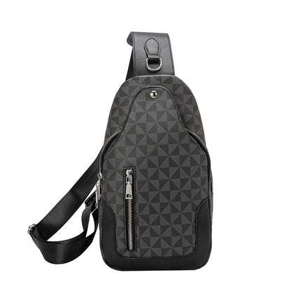 Men's Crossbody Large-capacity Retro Portable Chest Bag