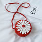 Flower shoulder bag children's coin purse