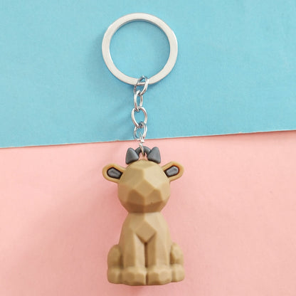 Cut Dinosaur Bag Cute Cartoon Doll Keychain Pendant