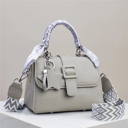 Solid Color Spring And Summer Handbag