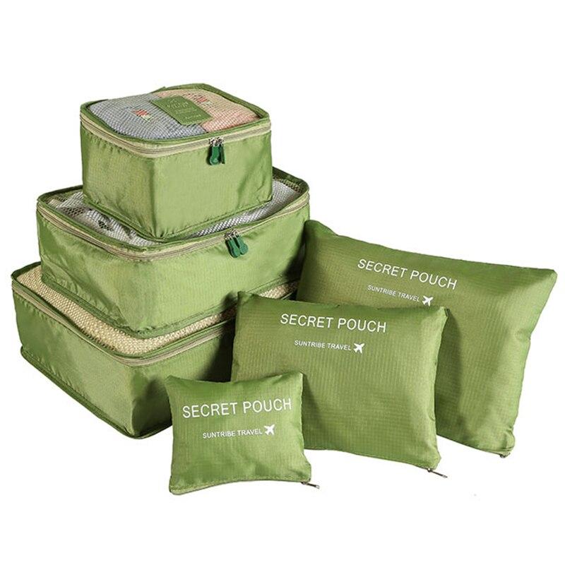 6 Pcs Travel Luggage Storage Bags, Versatile Lightweight Storage Pouch, Dustproof Duffle Bag