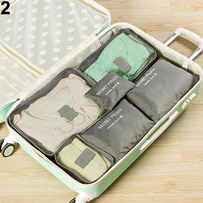 6 Pcs Travel Luggage Storage Bags, Versatile Lightweight Storage Pouch, Dustproof Duffle Bag