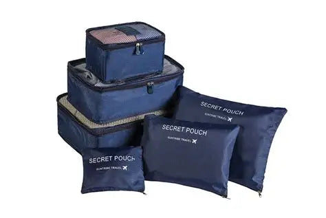 6 Pcs Travel Luggage Storage Bags, Versatile Lightweight Storage Pouch, Dustproof Duffle Bag
