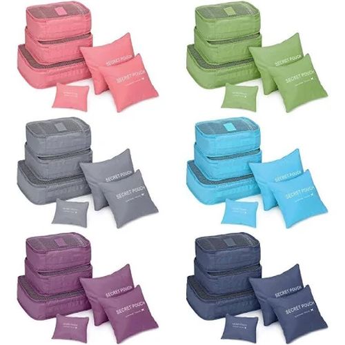 6 Pcs Travel Luggage Storage Bags, Versatile Lightweight Storage Pouch, Dustproof Duffle Bag
