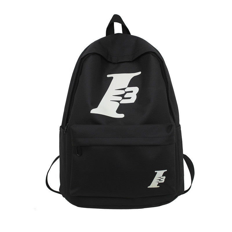 Luminous Backpack Men's High-grade Early The Campus Of Middle School