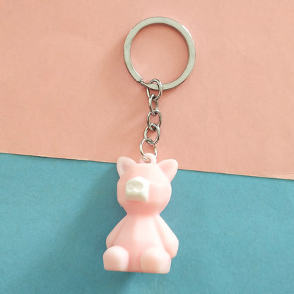Cut Dinosaur Bag Cute Cartoon Doll Keychain Pendant
