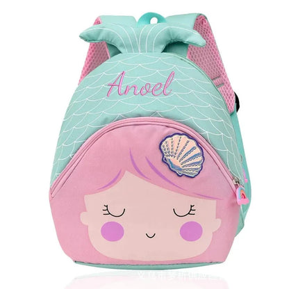 Children's Nylon Cartoon Casual Backpack