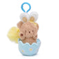 Eggshell Bear Plush Backpack Pendant Doll Toy Key Hanging Buckle Hanging Decoration