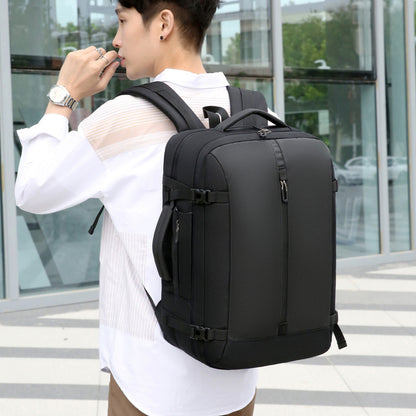 Business Commute Large Capacity Scalable Waterproof Computer Backpack