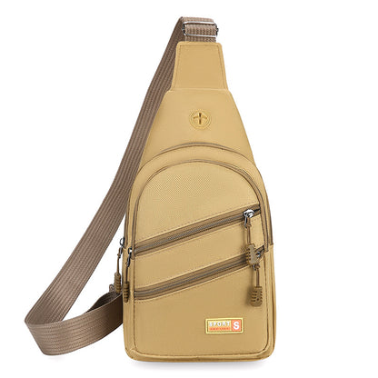 Lightweight Large-capacity Versatile Canvas Crossbody Bag