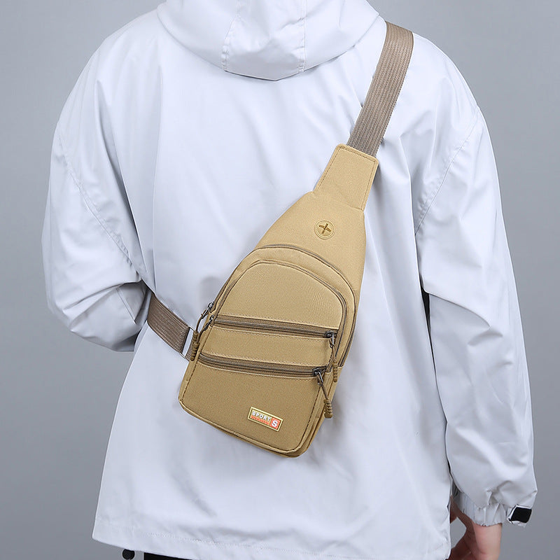 Lightweight Large-capacity Versatile Canvas Crossbody Bag