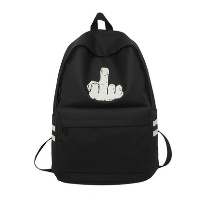 Luminous Backpack Men's High-grade Early The Campus Of Middle School