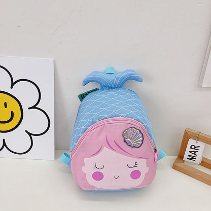 Children's Nylon Cartoon Casual Backpack