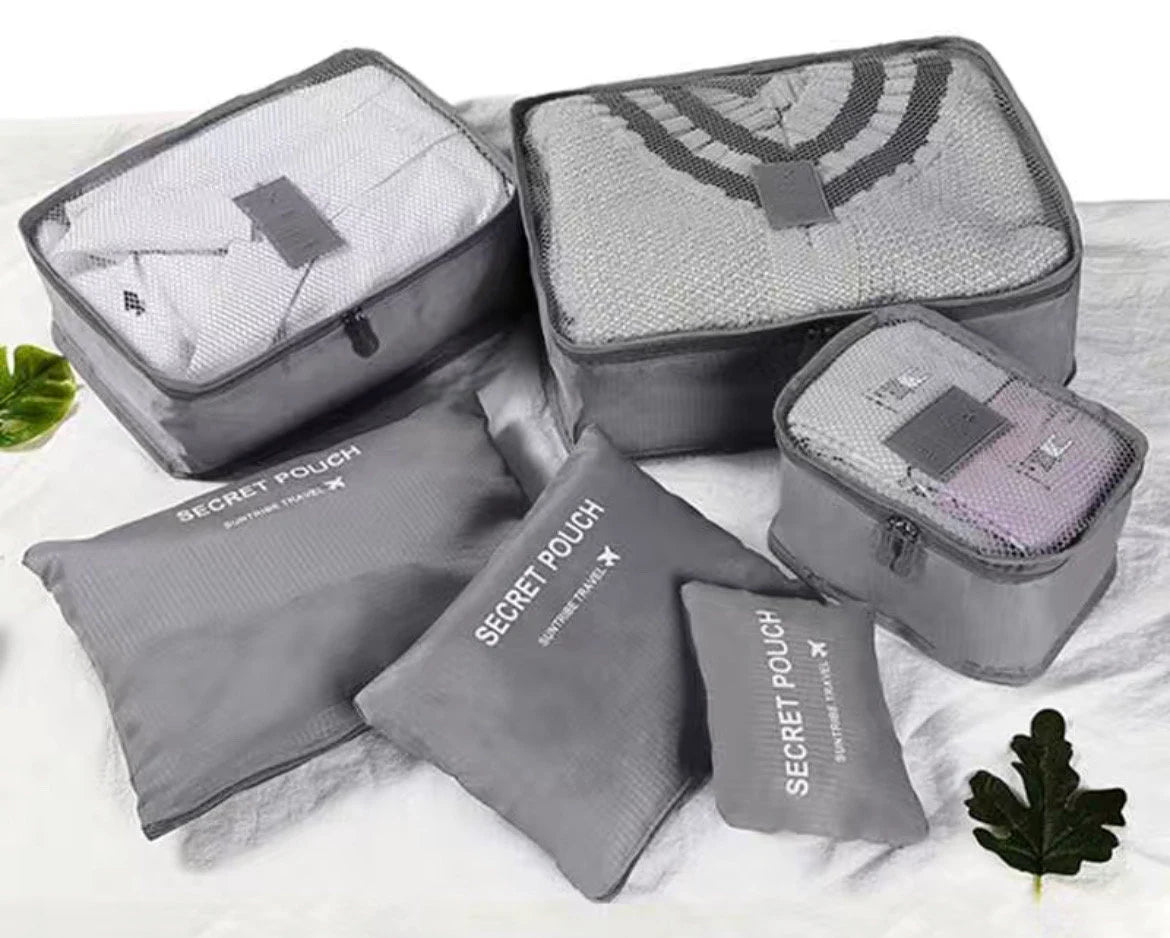 6 Pcs Travel Luggage Storage Bags, Versatile Lightweight Storage Pouch, Dustproof Duffle Bag