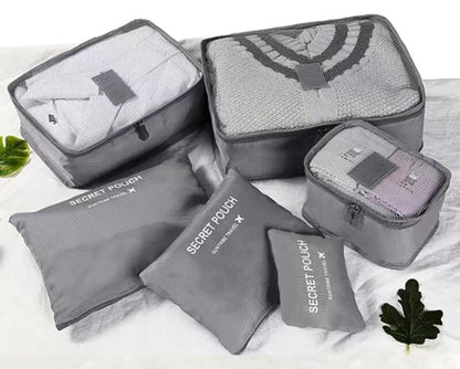 6 Pcs Travel Luggage Storage Bags, Versatile Lightweight Storage Pouch, Dustproof Duffle Bag